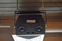 A DYNAUDIO ACOUSTICS Ceiling hung Audio Monitor