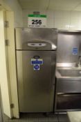 A FOSTER Model PREMS400F Castor mounted Single Door 6-Tier Chiller Cabinet, Serial No. E5133315