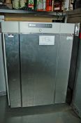 A GRAM Model F220 RG 3N Single Door Commercial Under Counter Freezer