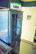 A WEALD REFRIGERATION Upright Double Door Glazed Drink Chiller Cabinet