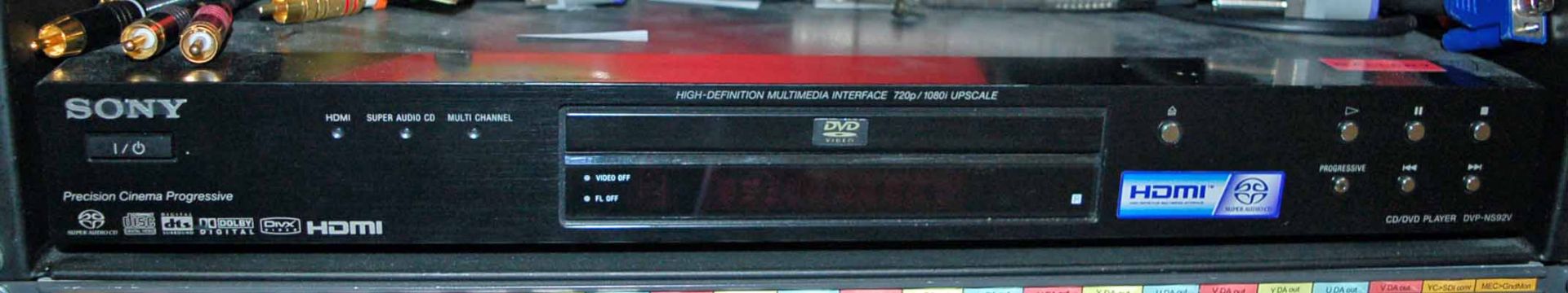 A SONY DVF-NS92V CD/DVD Player