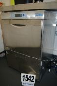 A CLASSEQ Model G5-- DU0W5 Commercial Under Counter Automatic Ware Washer