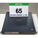 A HEWLETT PACKARD ProCurve Switch 2626-PWR 26-Port (24 plus 2) Rack mounted Network Switch