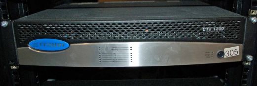 A CROWN CTS 1200 Digital Video Amplifier