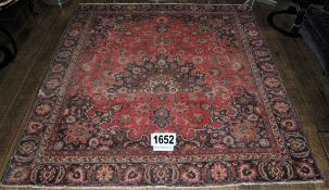A Floral Patterned Woven Rug 2500mm x 2300mm
