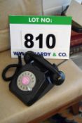 A PROTELX GPO 746 Rotary Vintage Style VOIP System Compliant Telephone Handset