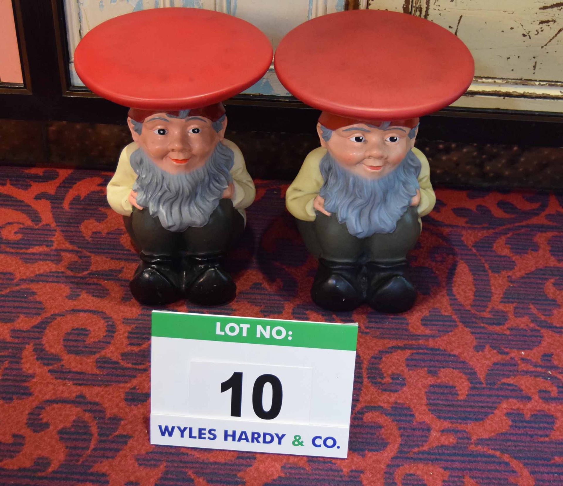 A Pair of KARTELL Gnome Stools