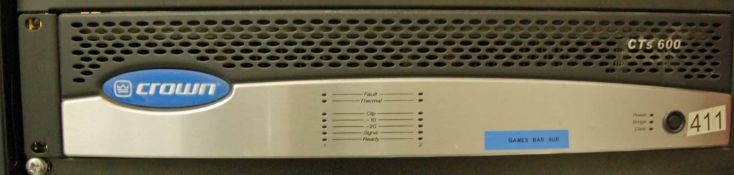 A CROWN CTS 600 Digital AV Amplifier