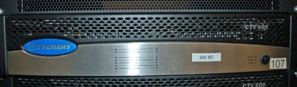 A CROWN CTS 600 Rack mounted Digital Video Amplifier