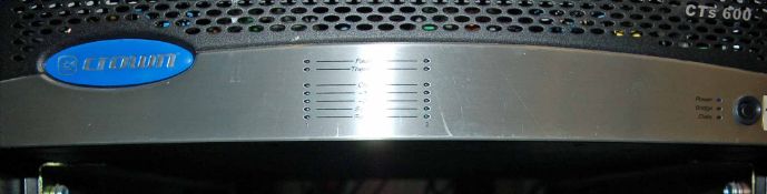 A CROWN CTS600 Rack mounted Digital Video Amplifier