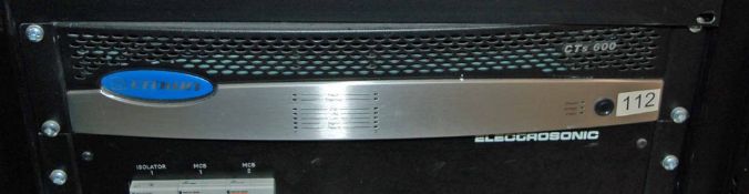 A CROWN CTS 600 Digital Video Amplifier