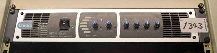 A CLOUD MPA 240 6-Channel Integrated Mixer Amplifier