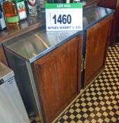 A WEALD REFRIGERATRON Model SPWM42H Commercial Under Counter Two Door Drinks Chiller Cabinet with