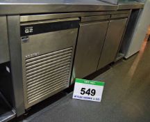 A FOSTER Eco Pro G2 Under Counter Commercial Chiller Cabinet having 2-Door Cupboard