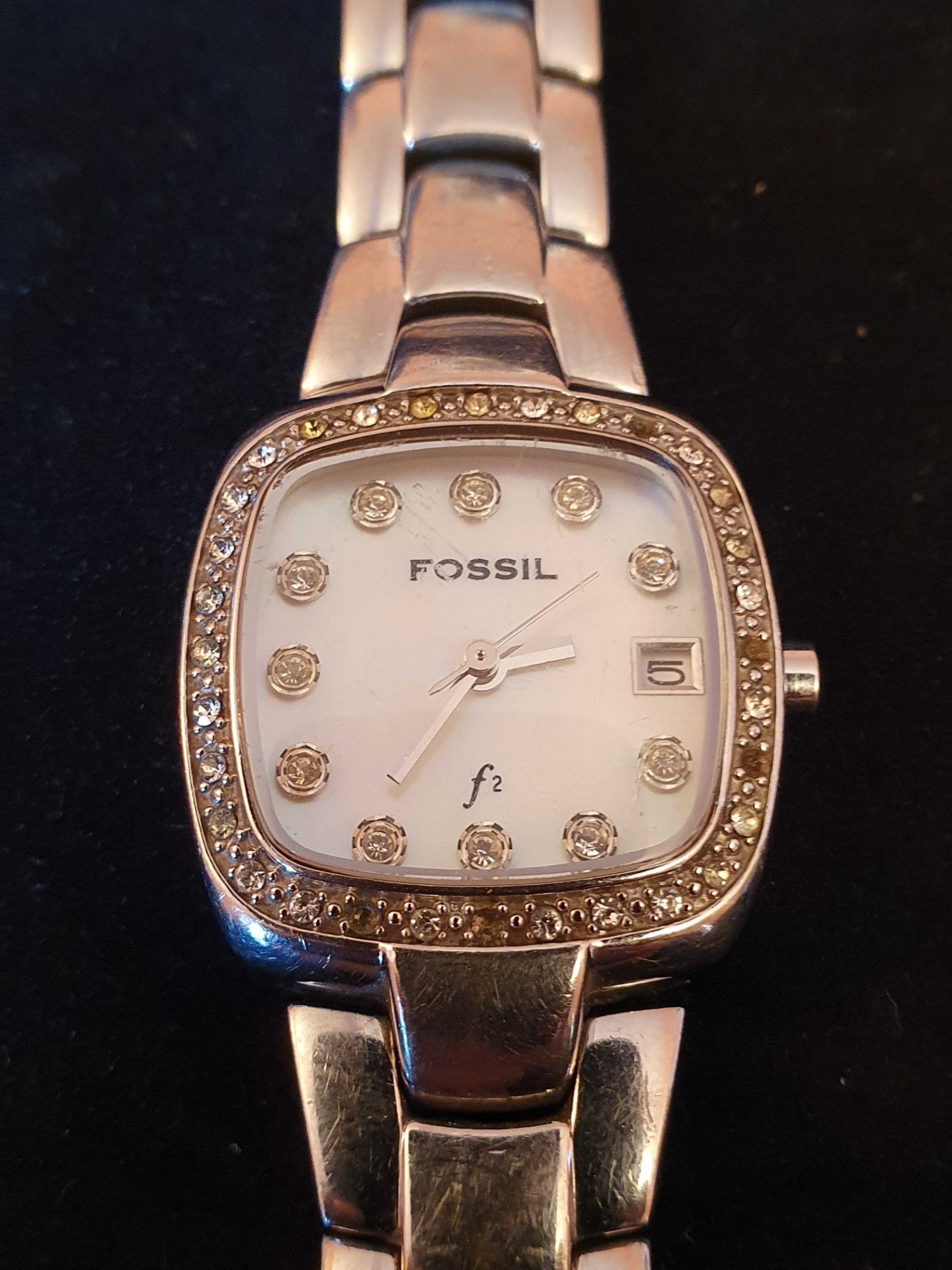 FOSSIL Ladies Dress Watch, Analogue Movement, Date Window at 3 O'Clock with Stainless Steel - Image 2 of 4