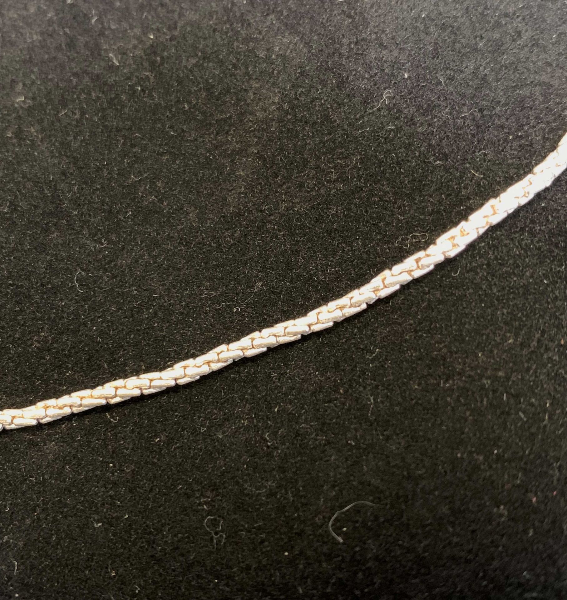 White Metal Rope Style Necklace, 14.750 grams - Image 2 of 5