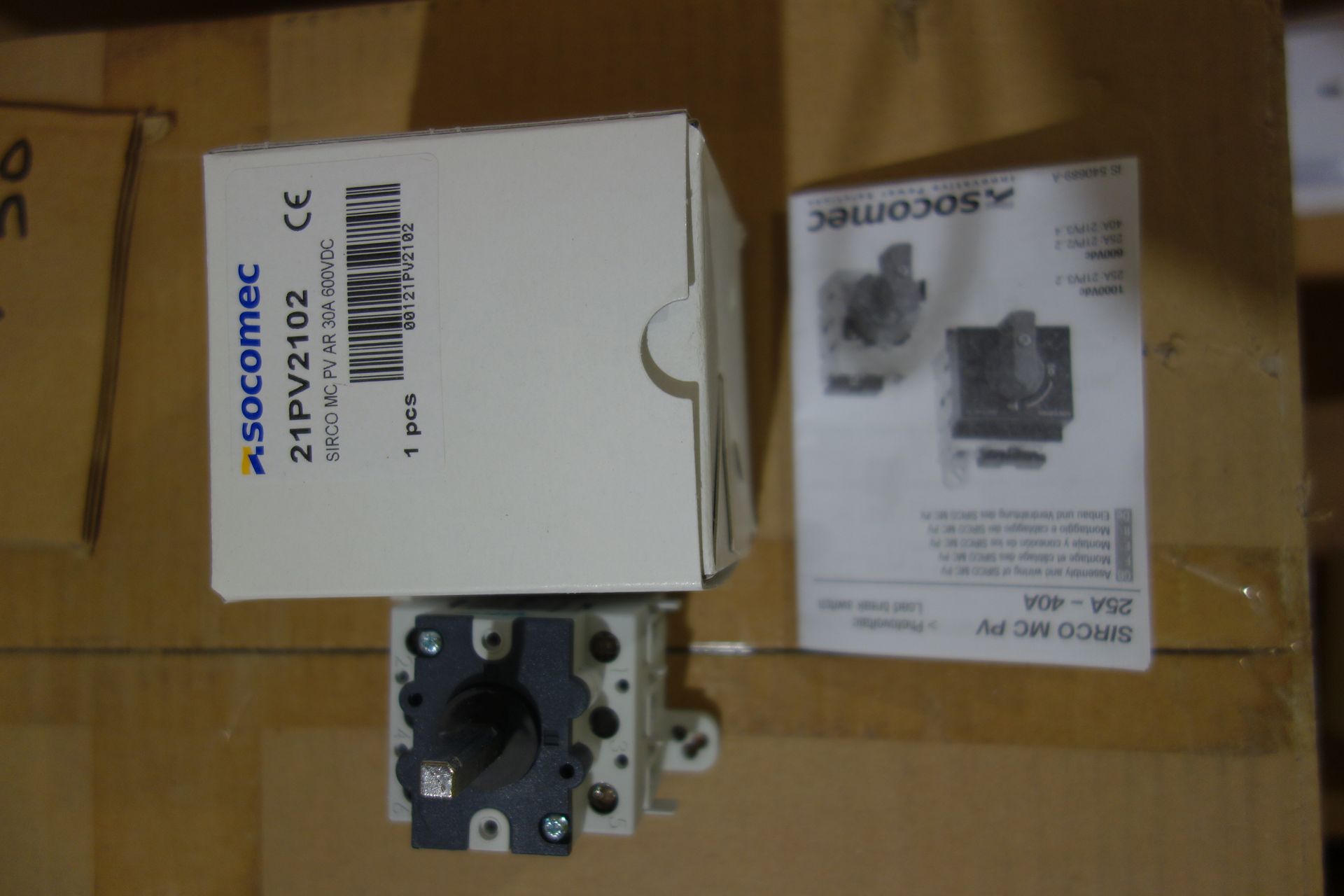 50 X Socomec 21PV2102 Sirco mc pv ar 30amp 600vdc Load Break Switch