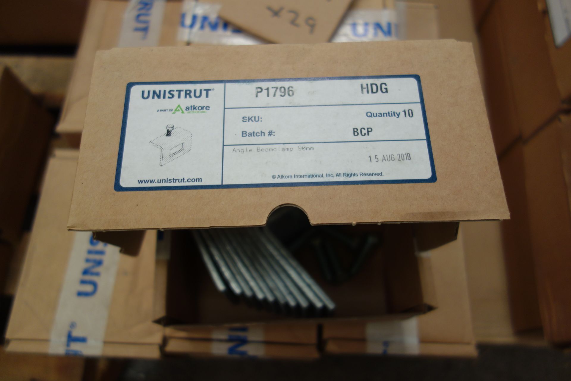 26 X Boxes 10 Unistrut P1796 HDG