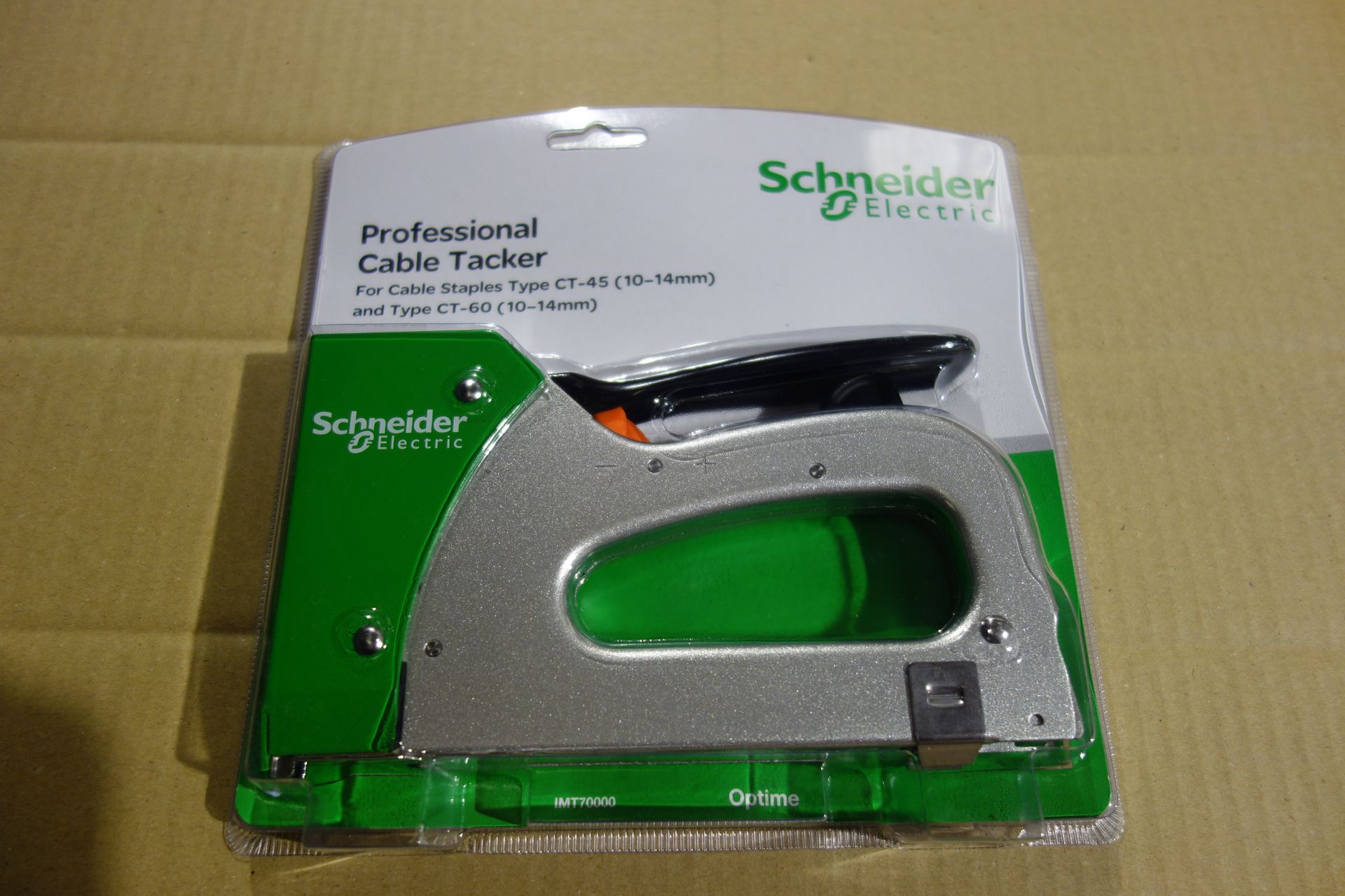 5 X Schneider IMT7000 Professional Cable Tackers They Take Type CT-45 10-14MM + Type CT 60 10-14MM