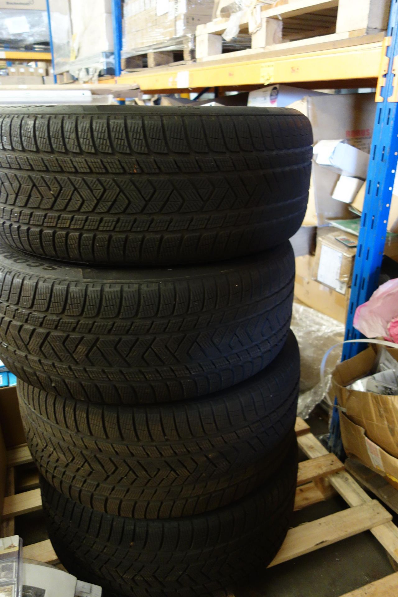 4 X PIPELLI Nearly New 7MM Depth 21INR 275/45 R21 107V Snow Tyres 024195 52wr1 ECOIMPACT In Tip