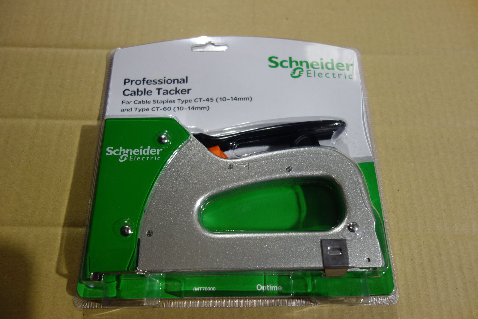 5 X Schneider IMT7000 Professional Cable Tackers They Take Type CT-45 10-14MM + Type CT 60 10-14MM