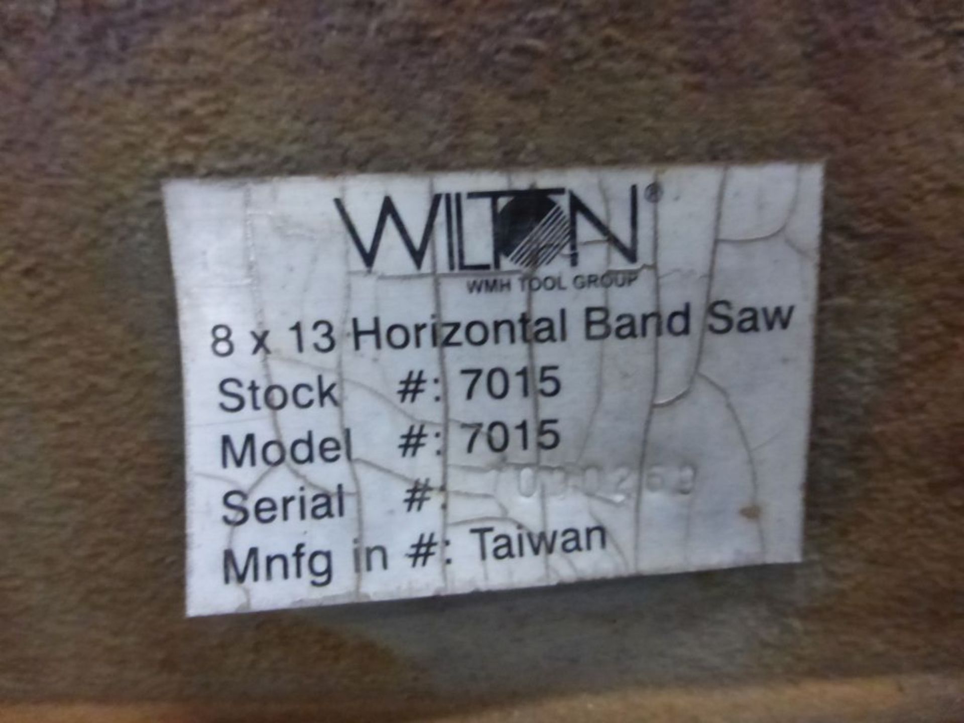 Wilton Horizontal Bandsaw|Blade: 1" x .035" x 114.5"; 115V - Image 12 of 17