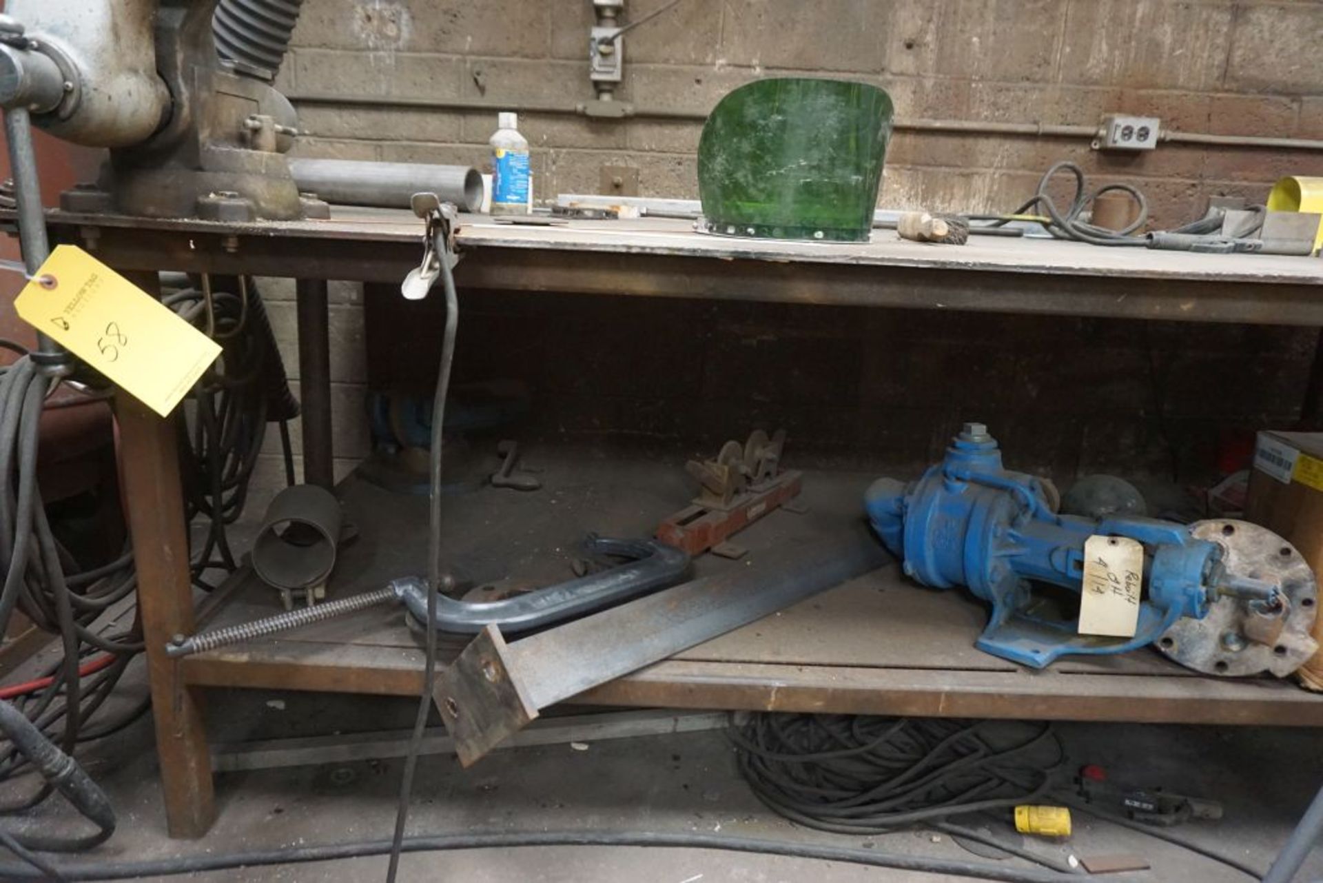 Welding Table w/Vise - Image 9 of 9