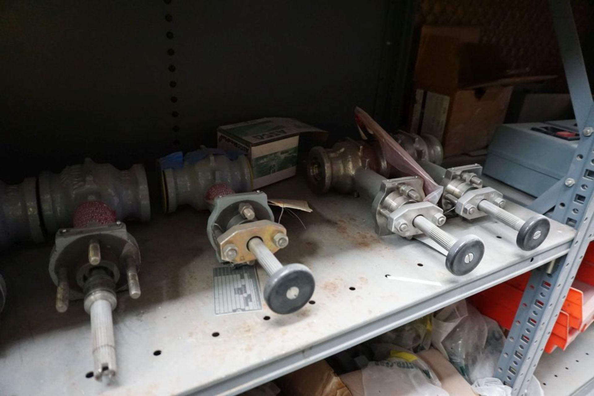 Lot of (6) Shelves w/Contents | Includes:; Conduit; ASCO Valves; Starters; Fuses - Image 18 of 38
