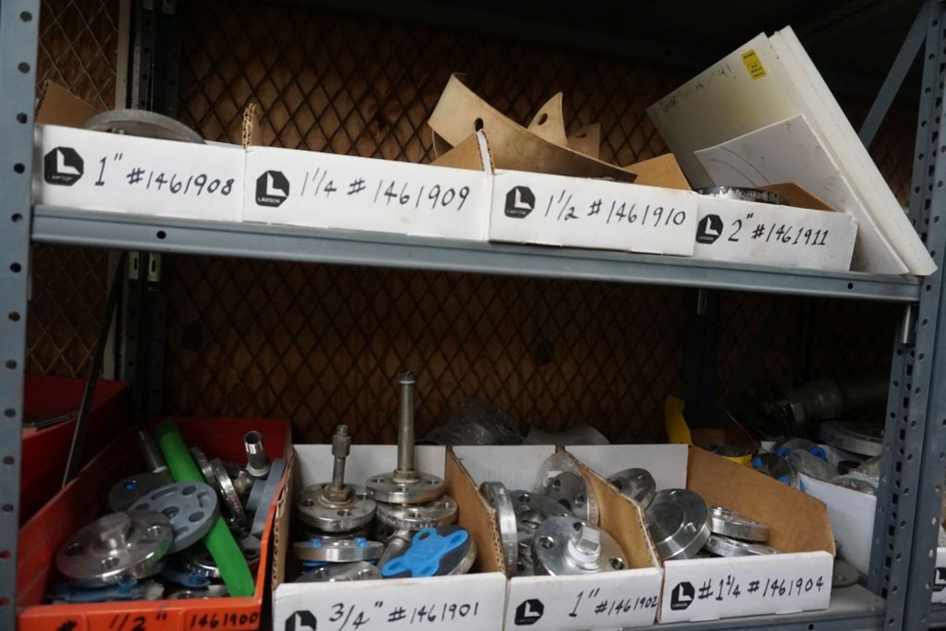 Lot of (6) Shelves w/Contents | Includes:; Conduit; ASCO Valves; Starters; Fuses - Image 5 of 38