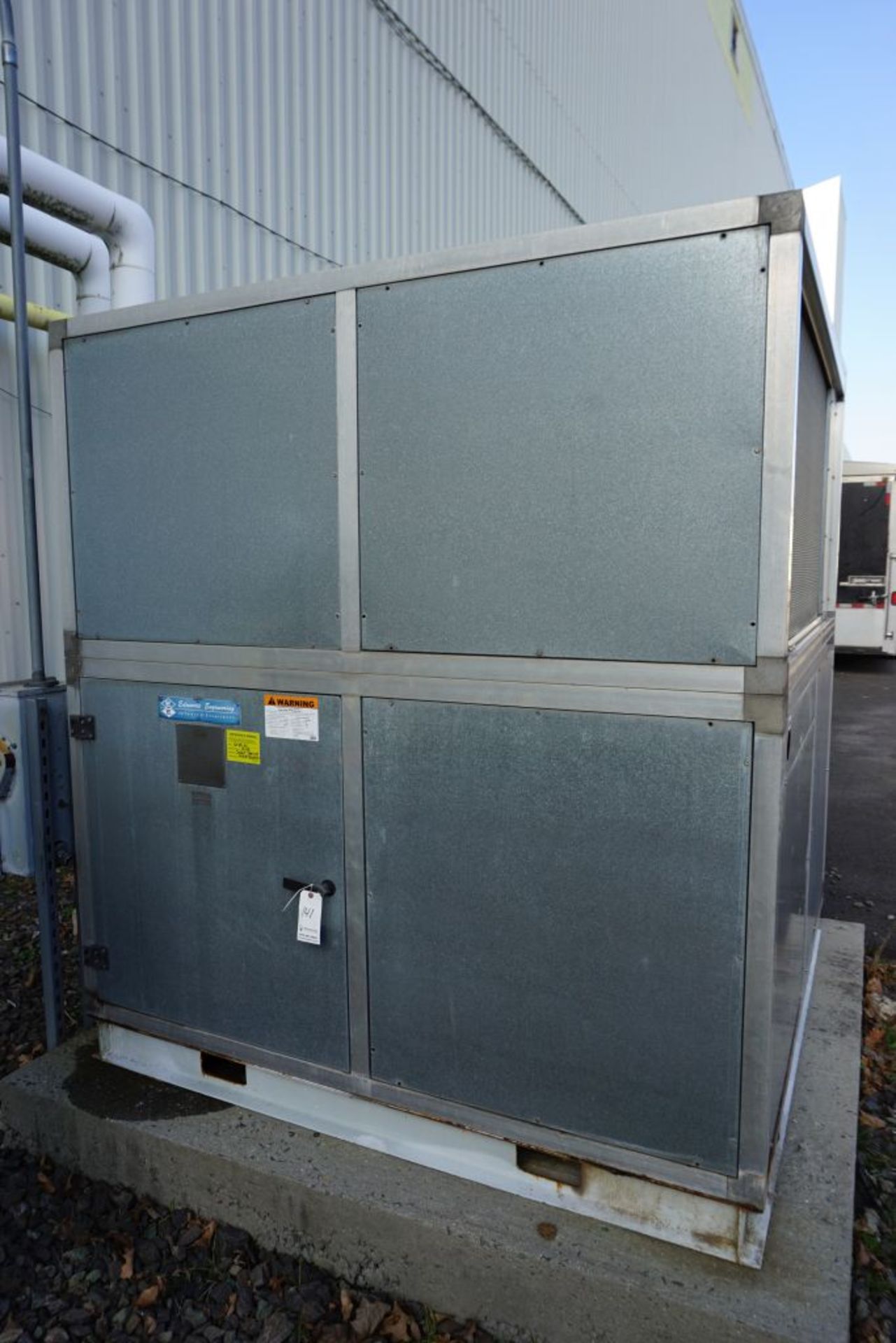 Edwards Chiller | Model No. CF-30-A-2ZU3; Serial No. 077594; High Slide Pressure: 400 PSIG; Low