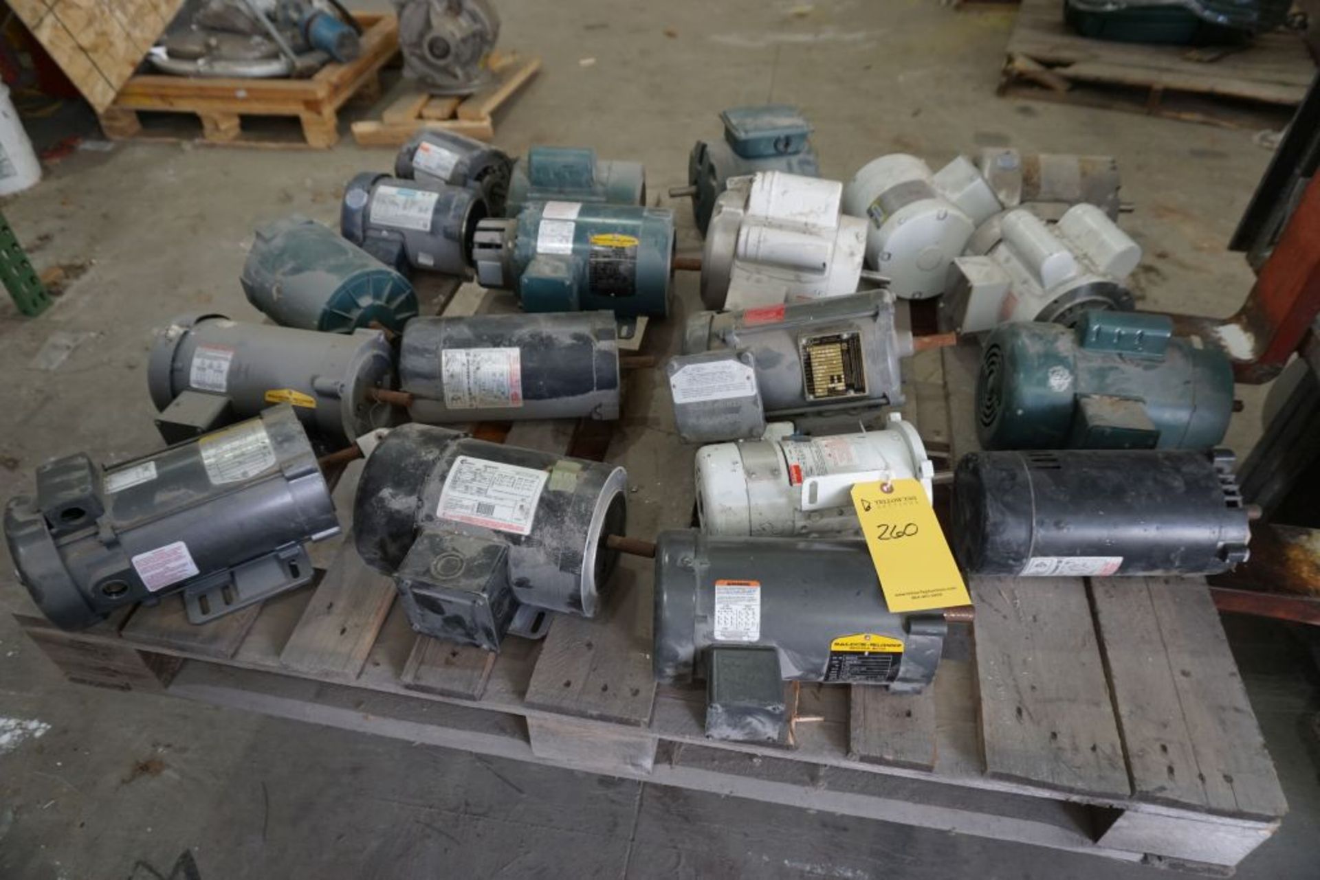 Lot of (19) Assorted Motors | Brands Include:; Dayton; Leeson; Reliance