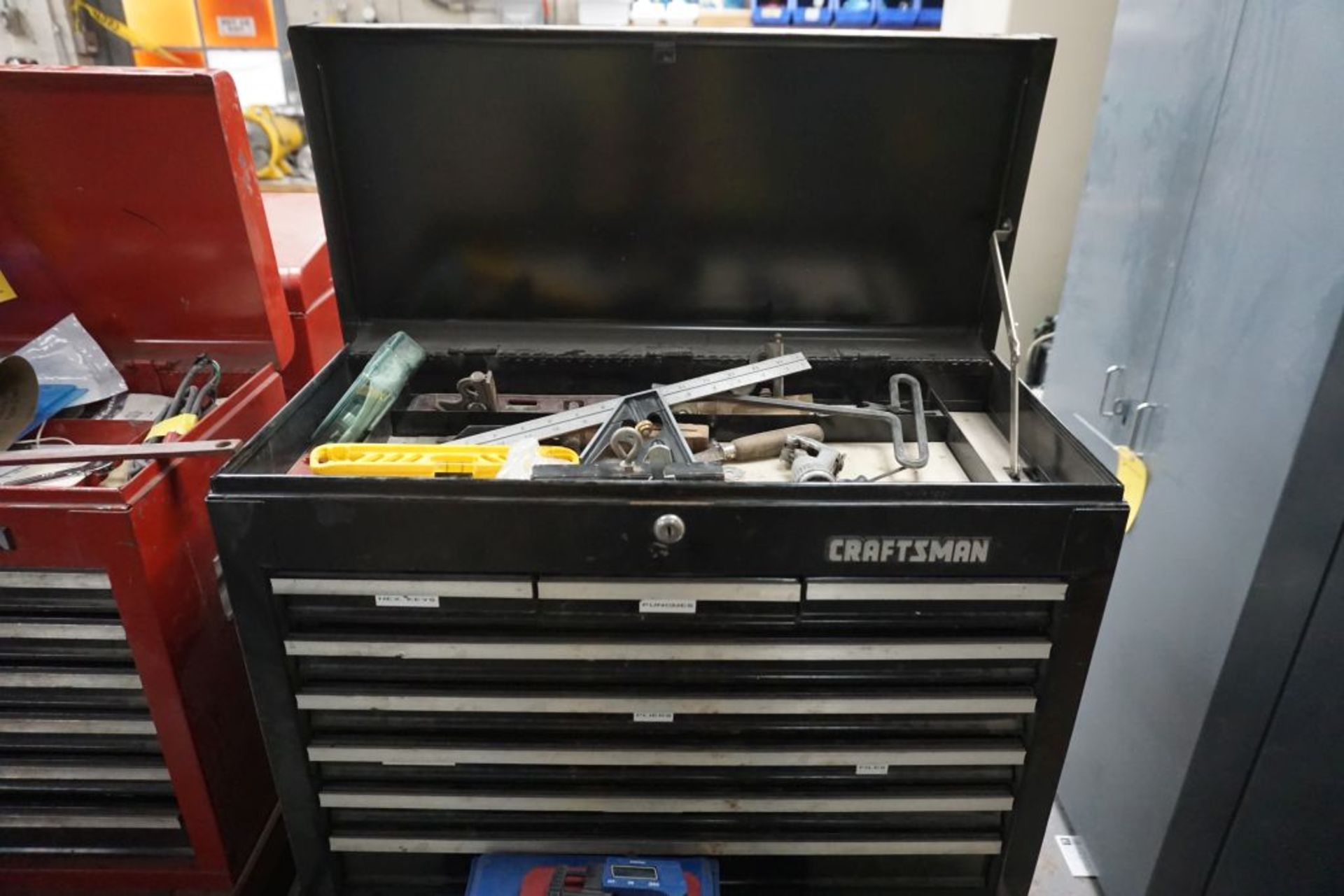 Craftsman 13-Drawer Rolling Toolbox w/Pliers and Punch Tools - Image 2 of 11