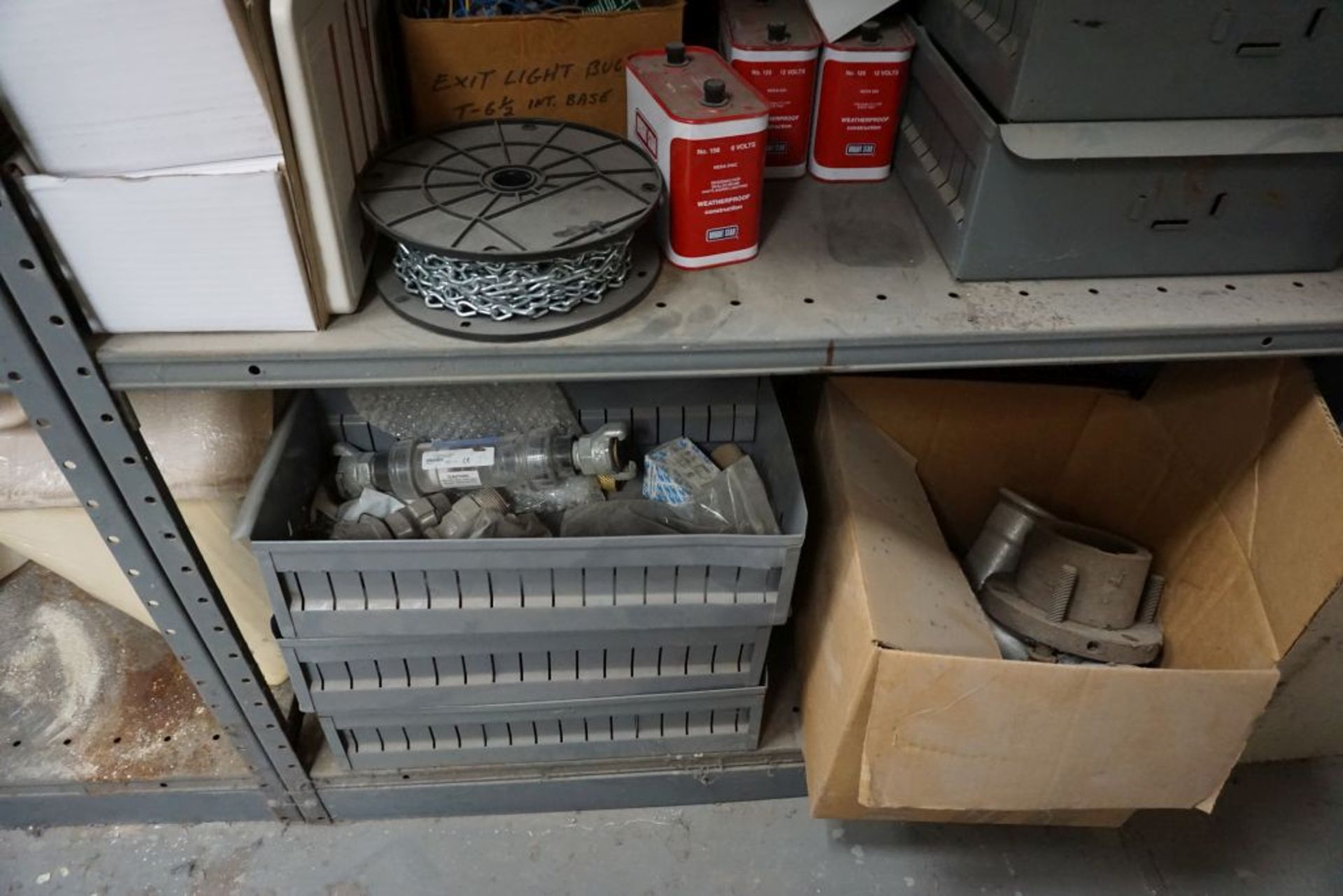 Lot of (3) Shelves w/Contents | Includes:; Cylinders; Heating Element; Lighting - Image 21 of 21