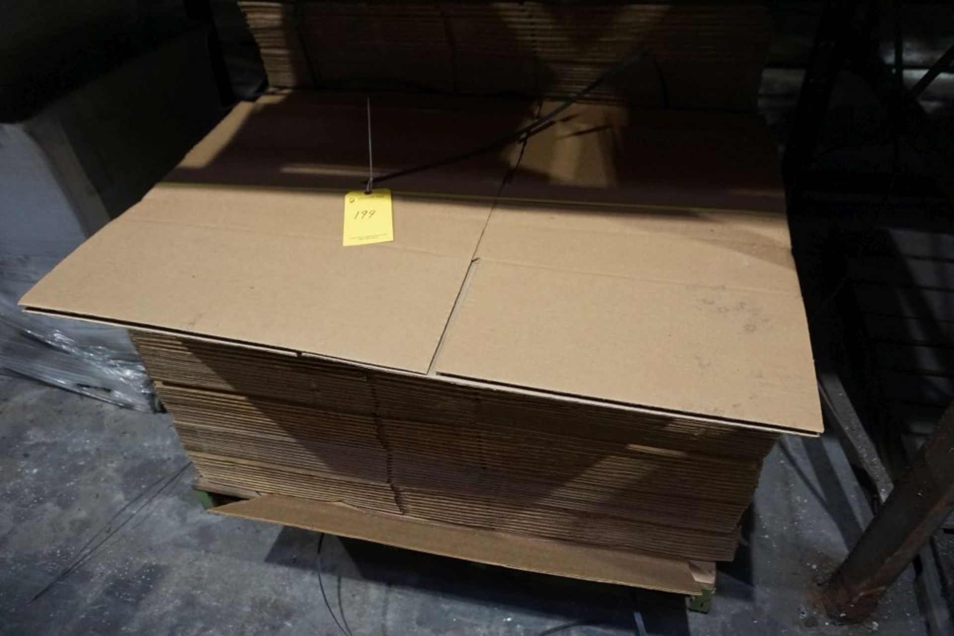 Lot of Approx. (100) Cardboard Boxes | Single Wall; 25-3/8" x 8-1/2" x 18" - Image 2 of 2