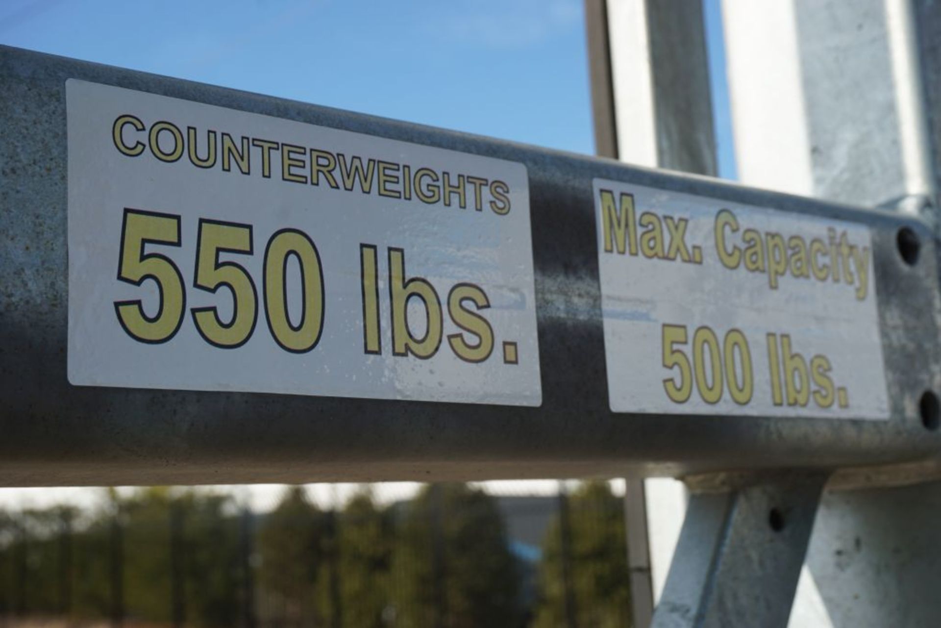 Truck Inspection Ladder | 500 lb Capacity; 550 lb Counter Weights - Image 7 of 7