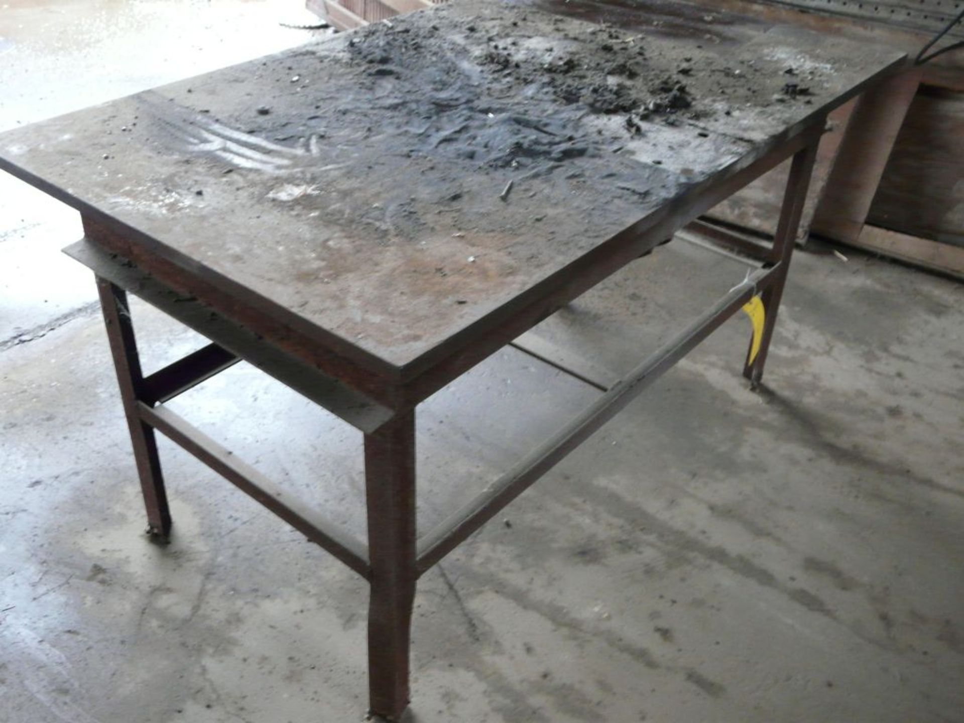 Heavy Duty Steel Table | 5'W x 3'D x 33"T; Lot Loading Fee: $10.00 - Image 2 of 2