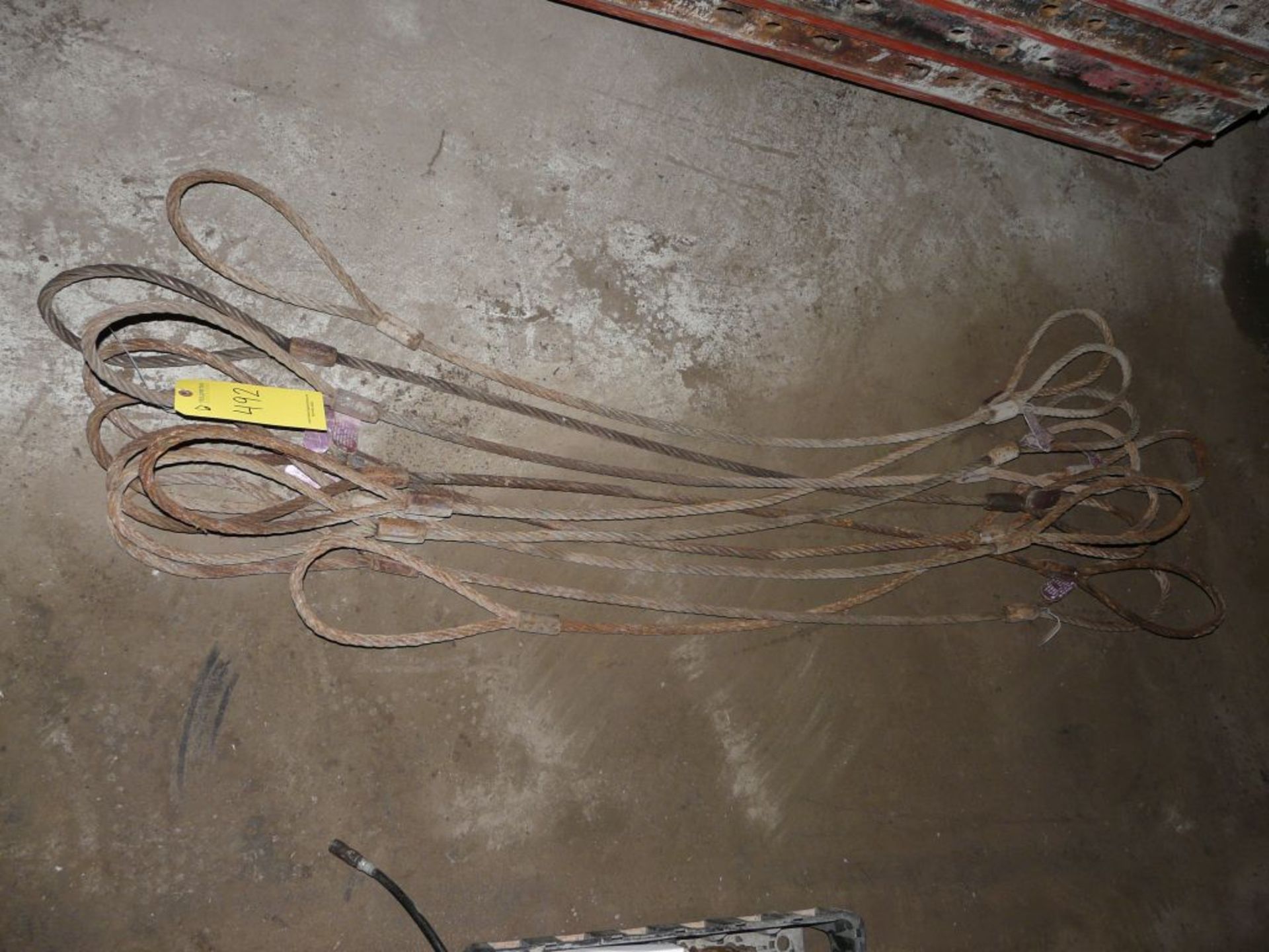 Lot of Wire Rope Slings | Lot Loading Fee: $10.00