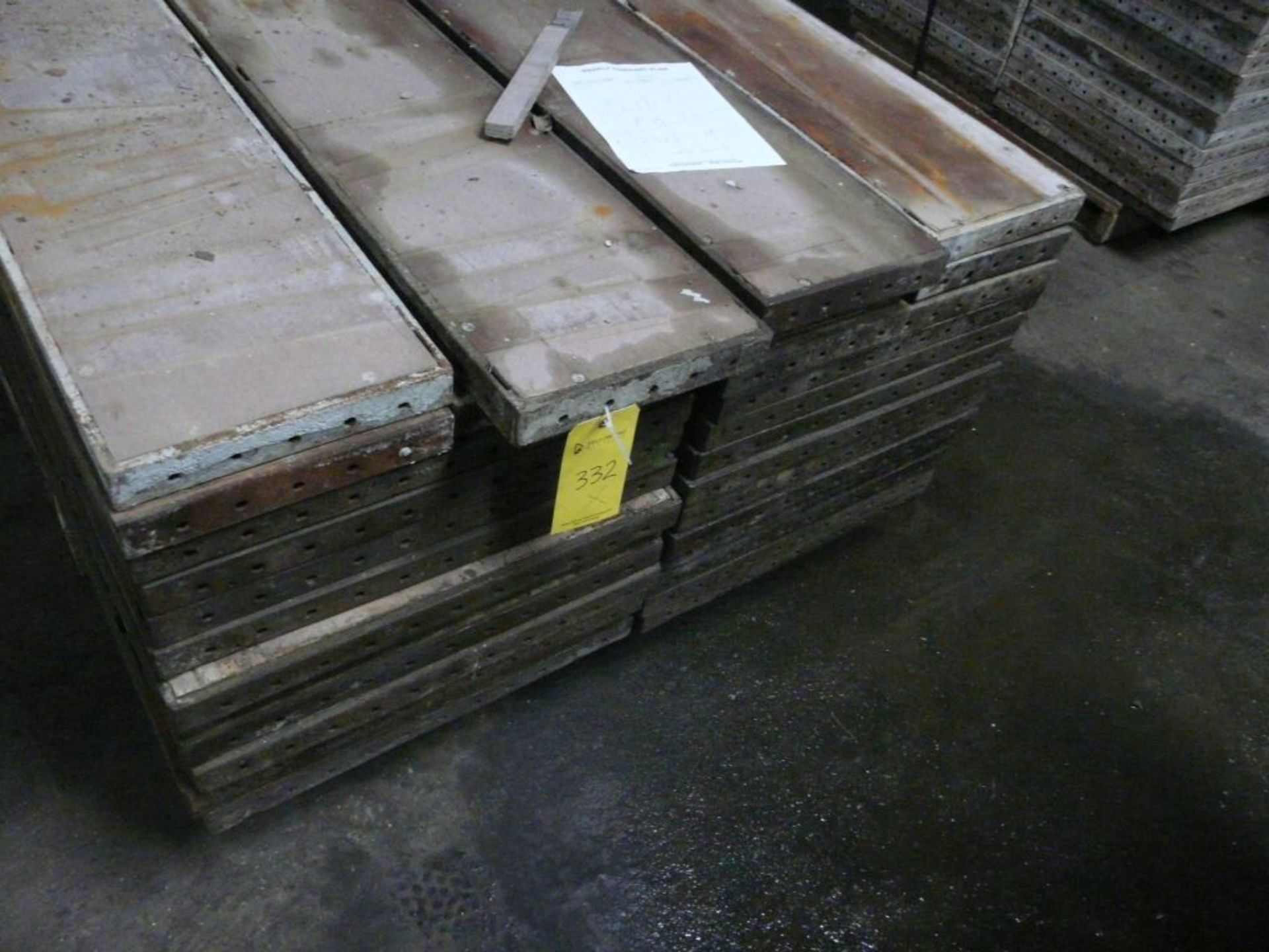 Lot of (72) Medalist Concrete Forms | 12" x 60"; Lot Loading Fee: $10.00 - Image 2 of 3