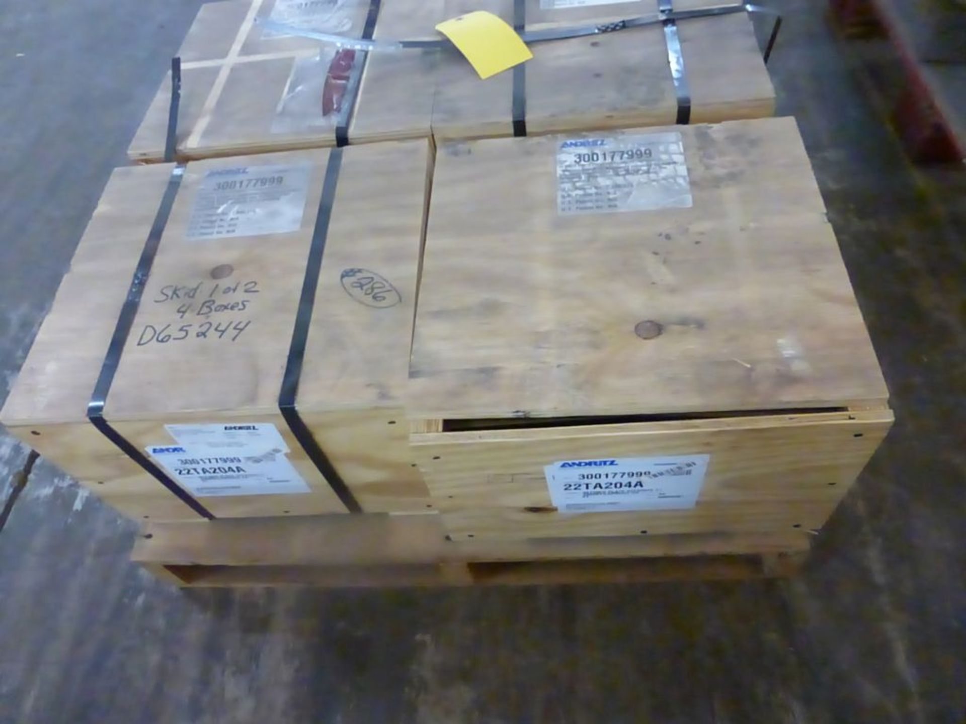 Lot of (2) Sets of Andritz Refiner Plates | Part No. 300177999 - Image 2 of 11