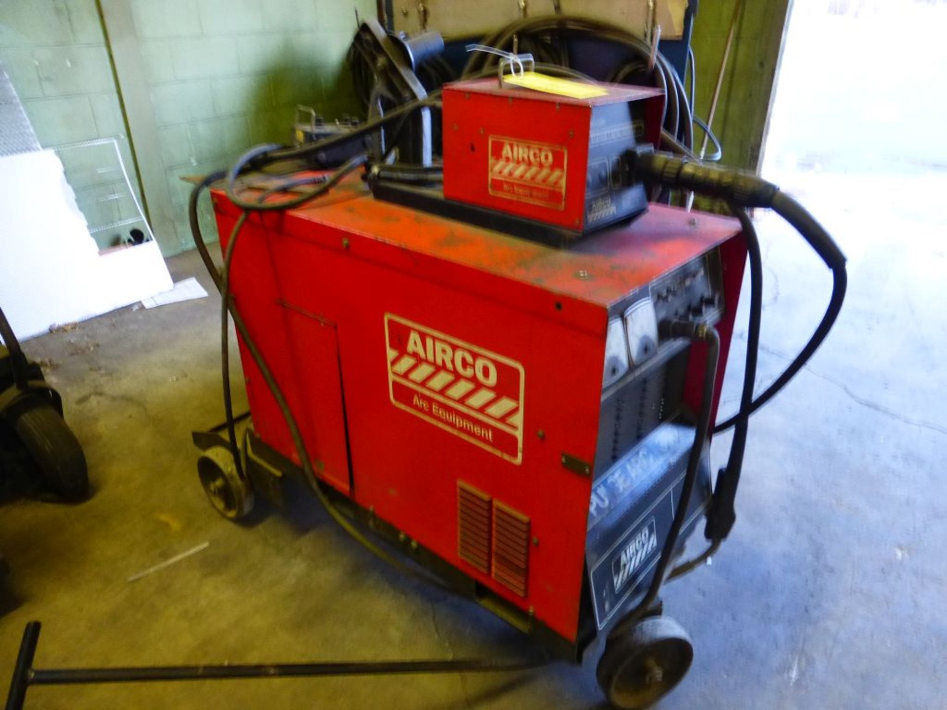 Airco Welder with w/Wire Feeder | (1) Airco Pulse Arc 350 Welder; Airco System I Wire Feeder