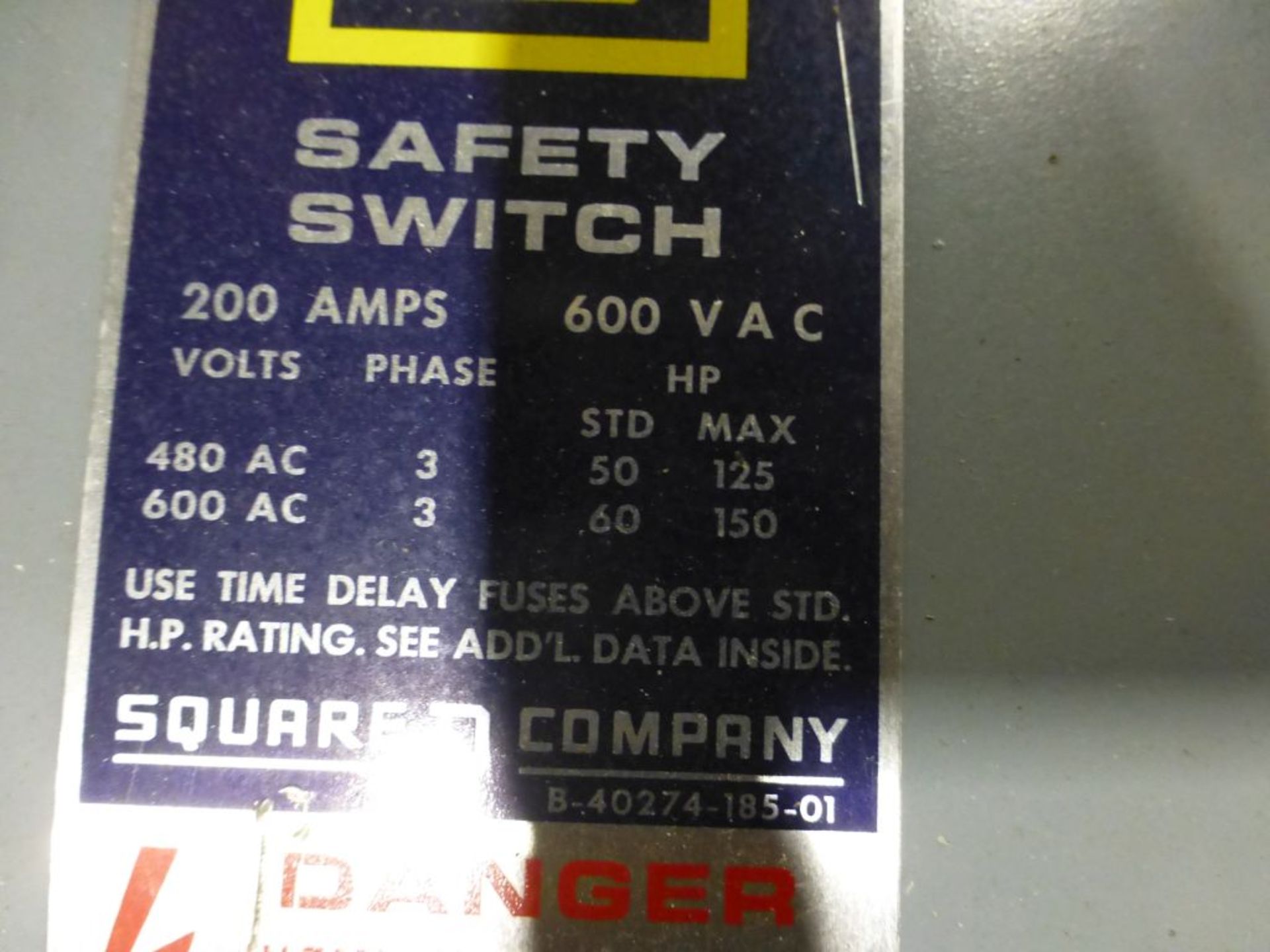 Lot of Assorted Safety Switches | Brands Include:; Square D; GE - Image 4 of 19