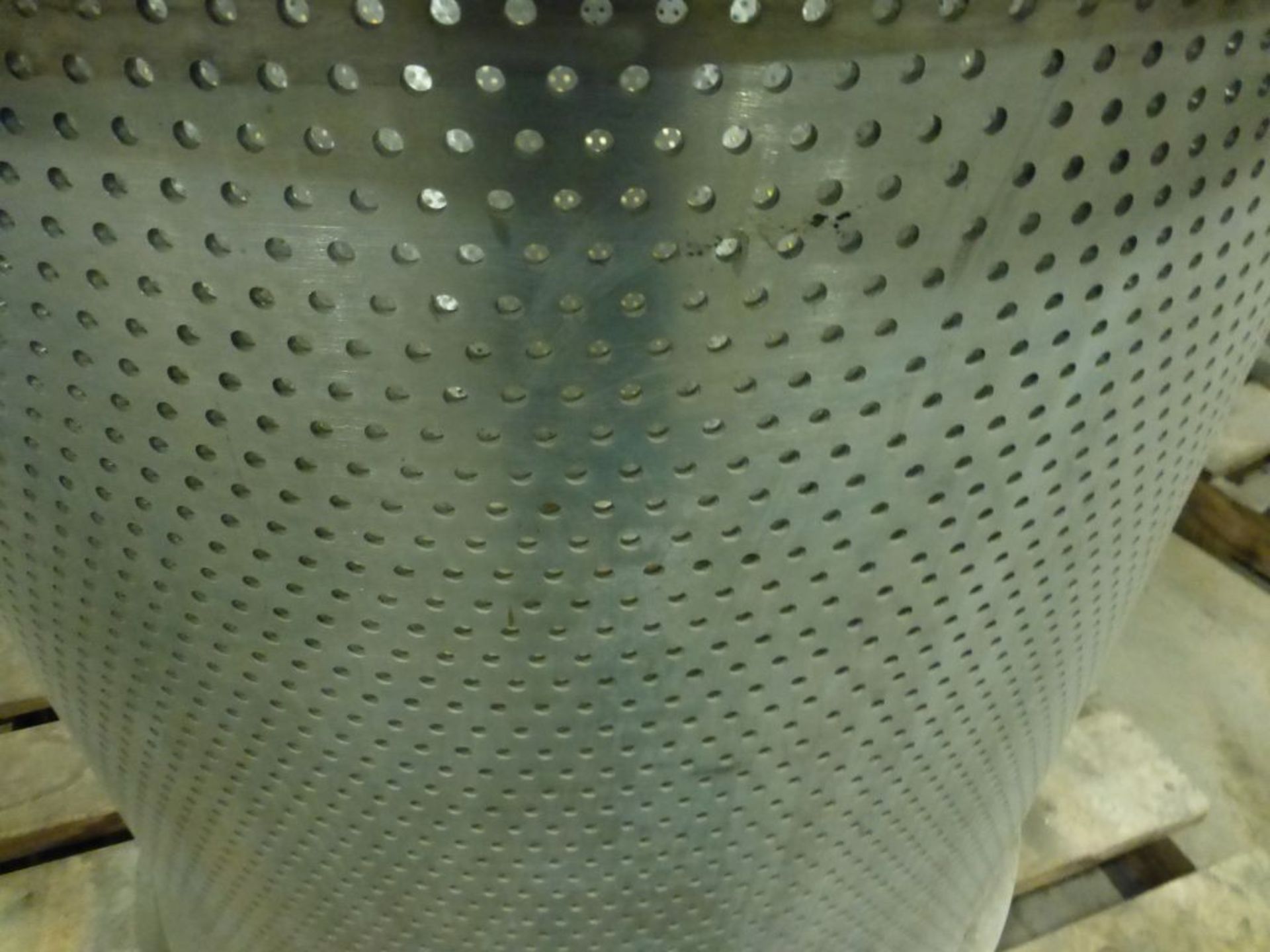 Stainless Steel Perforated Screen Basket | For Bird Model 15 Axiguard Screen w/.25 Diameter Holes - Image 3 of 4