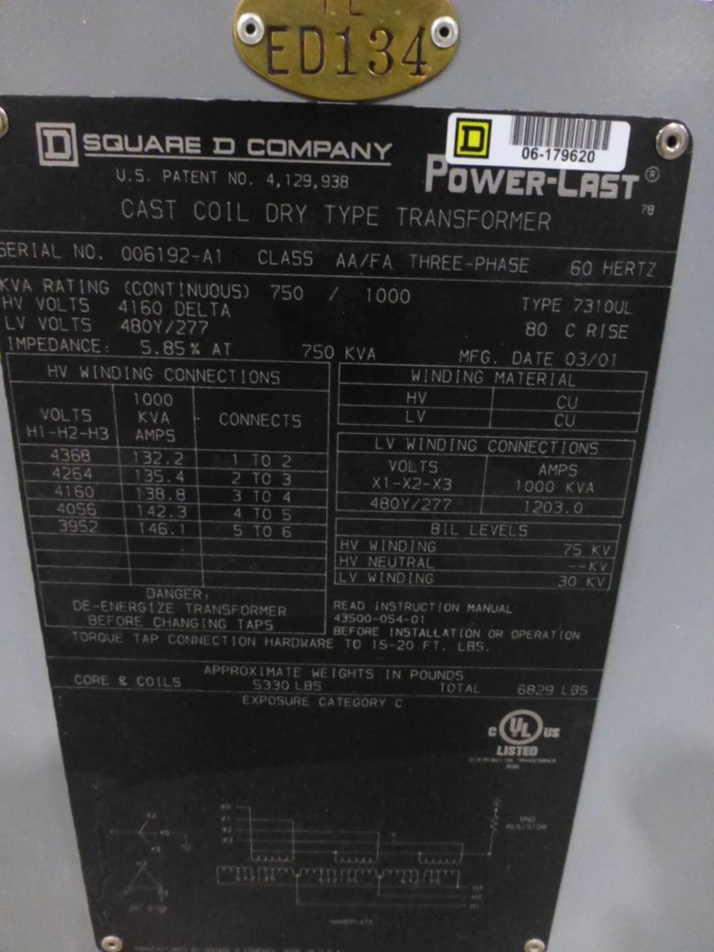 Square D Power Zone 4 Low Voltage Switchgear | Includes:; Square D Power Logic Circuit Monitor; ( - Image 38 of 48