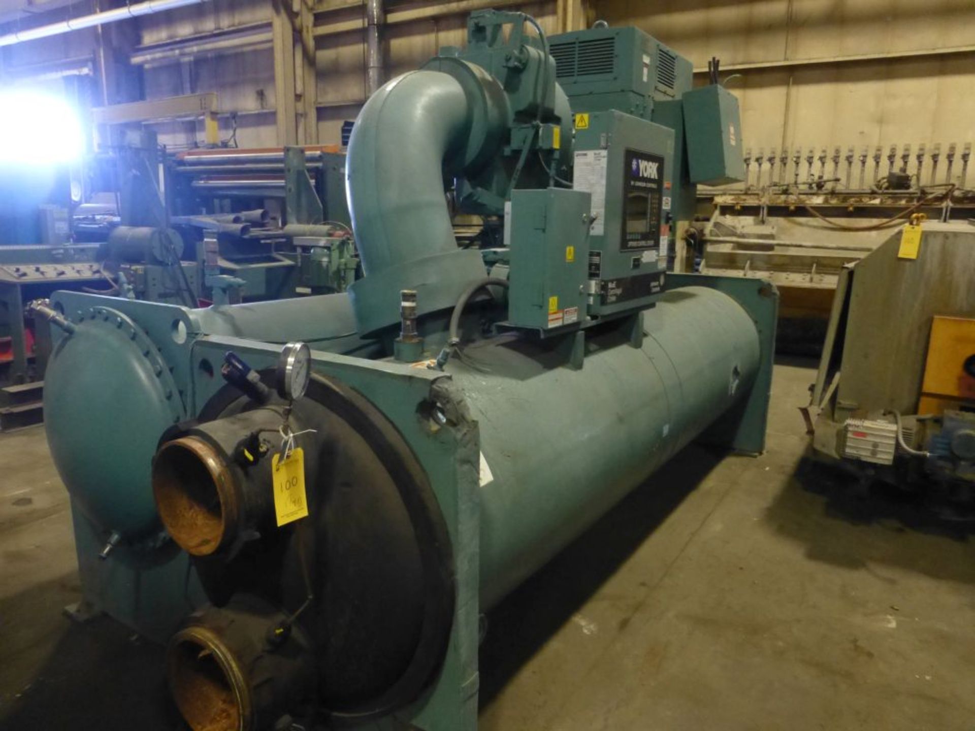 York by Johnson Controls Max E Centrifugal Chiller | Unit Model No. YKE4QQ7-CPG; 550 Ton; Mfg: 2013; - Image 2 of 24