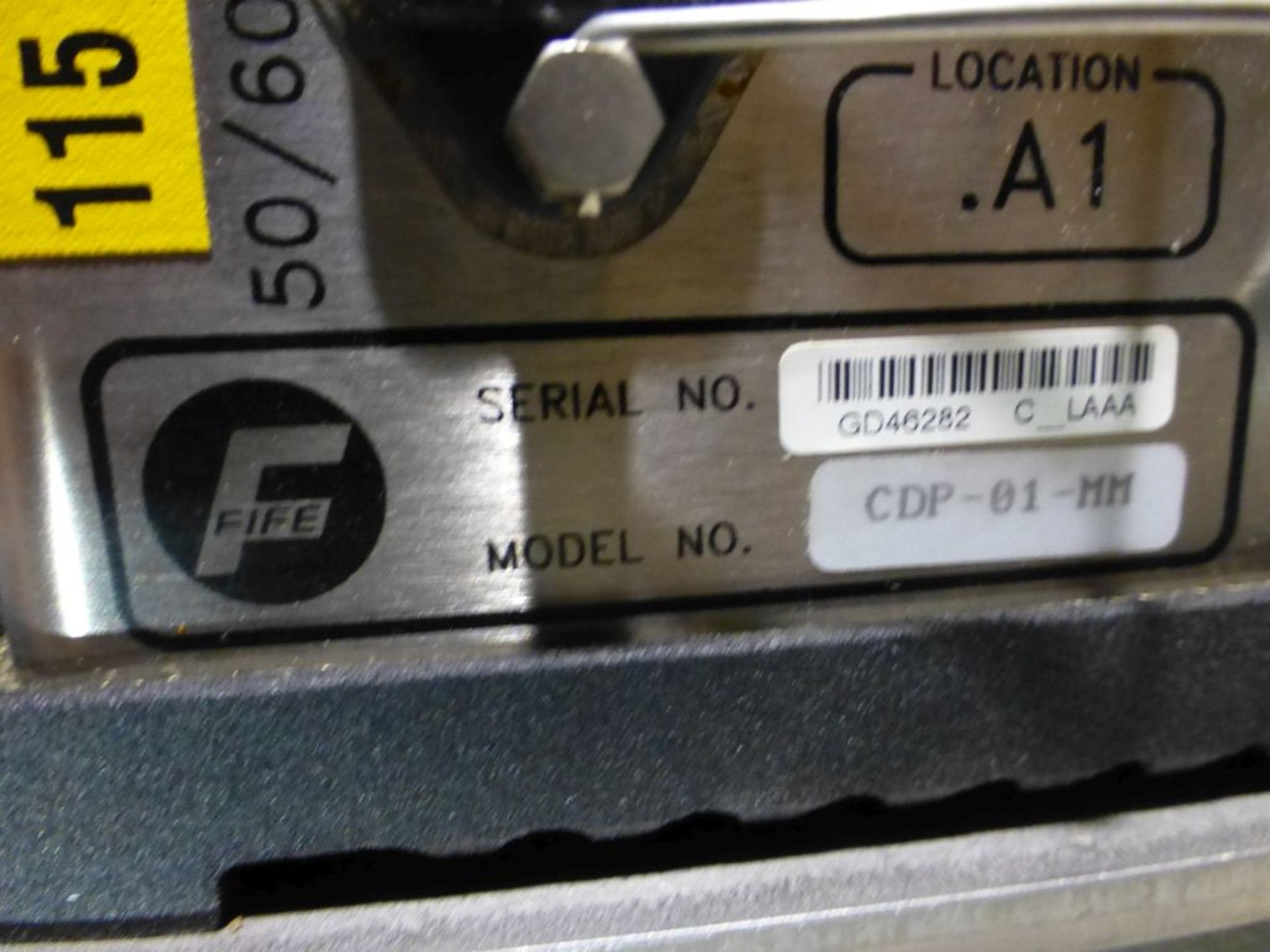 Fife Guide Controller | Model No. CDP-01-MM; 115V; Unused, Spare - Image 5 of 7