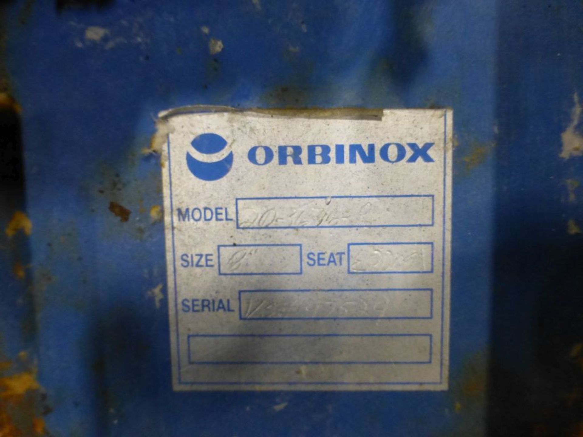 Lot of (3) Assorted Knife Gate Valves | (1) FNW Model No. 6500SX, Size: 8; (1) Orbinox Model No. 203 - Image 10 of 14