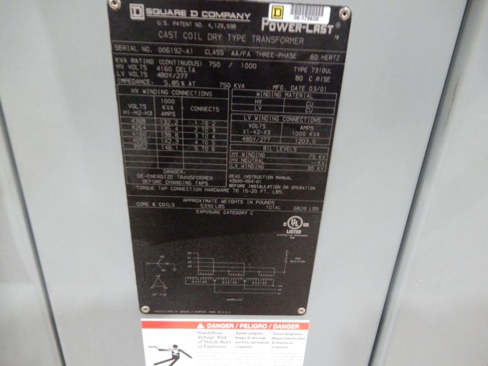 Square D Power Zone 4 Low Voltage Switchgear | Includes:; Square D Power Logic Circuit Monitor; ( - Image 39 of 48