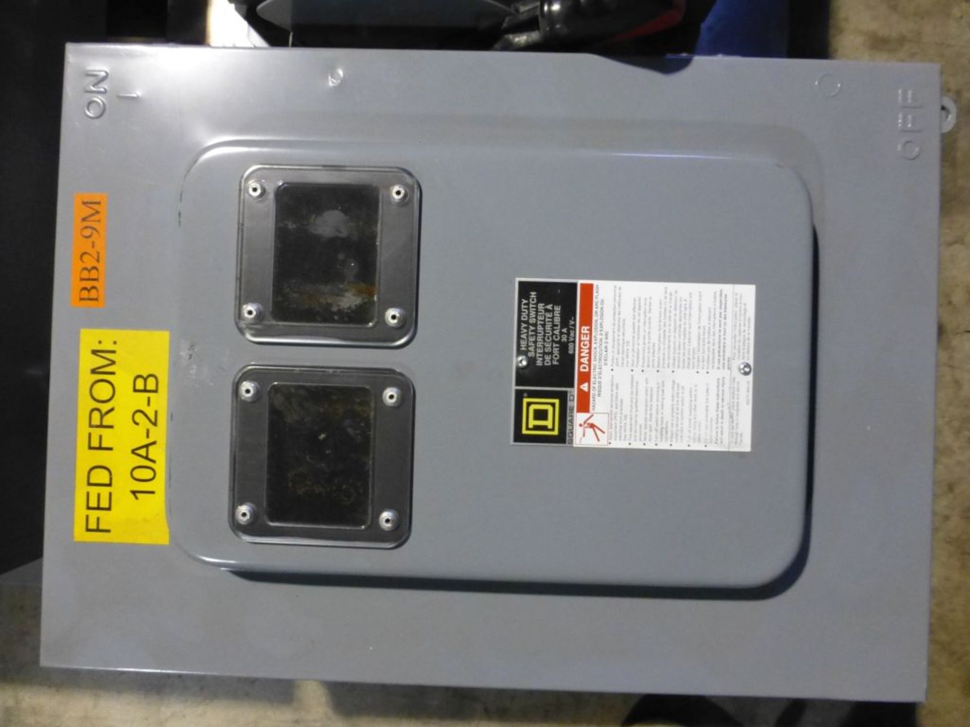 Lot of (3) Heavy Duty Safety Switches | (1) Siemens Cat No. HNF 364JW, 150 HP, 200A, 600V; (1) - Image 2 of 8