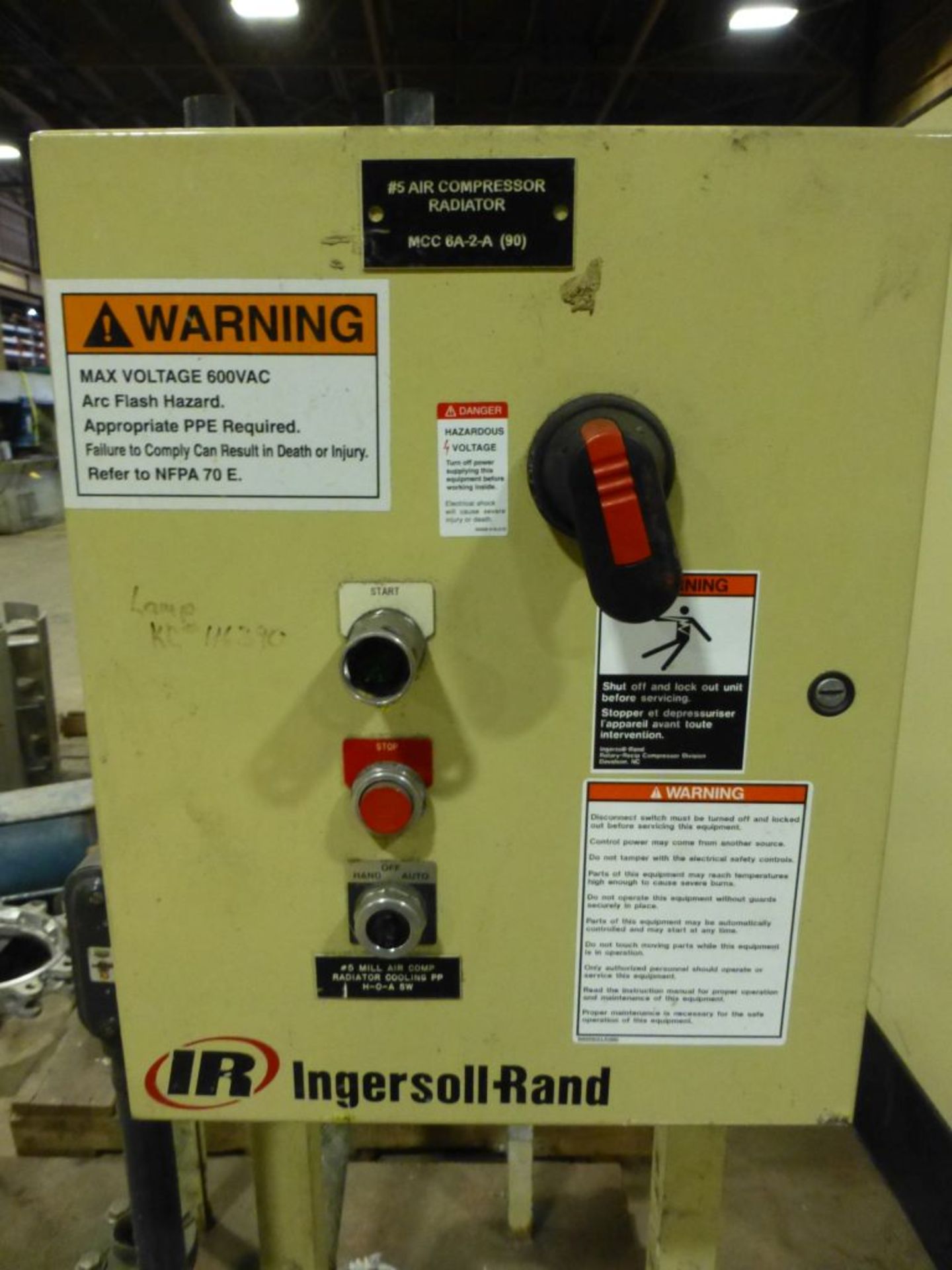 Ingersoll Rand Nirvana VSD Premium Efficiency Compressor | Model No. R225NE-A; Mfg: 2014; Max - Image 6 of 19