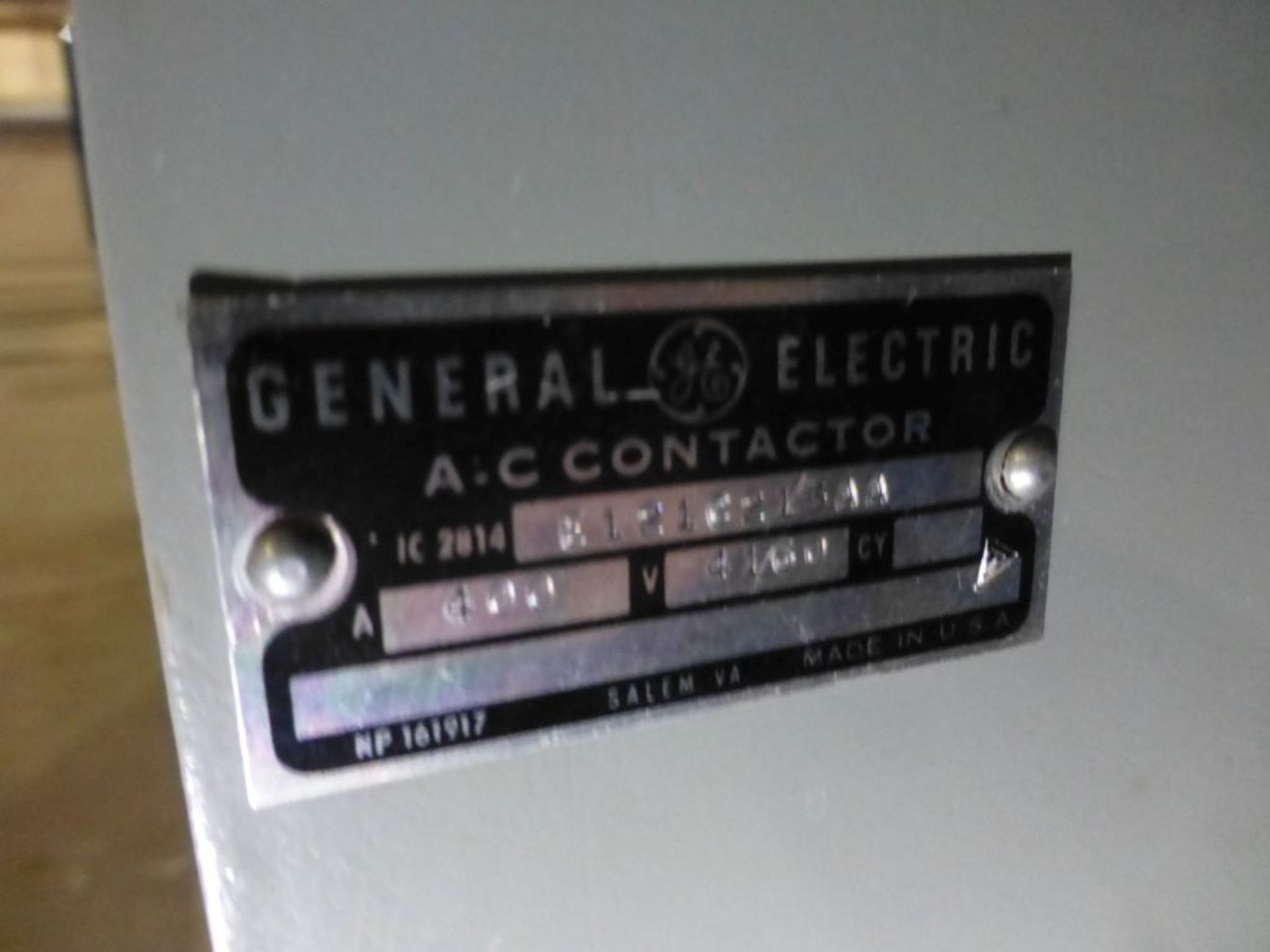 Lot of (2) GE AC Contactors | (1) Model No. HTC2812E130C47A, 400A, 4160V, CY-60; (1) Model No. - Image 7 of 13